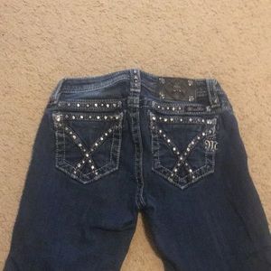 Miss me girls jeans size 14